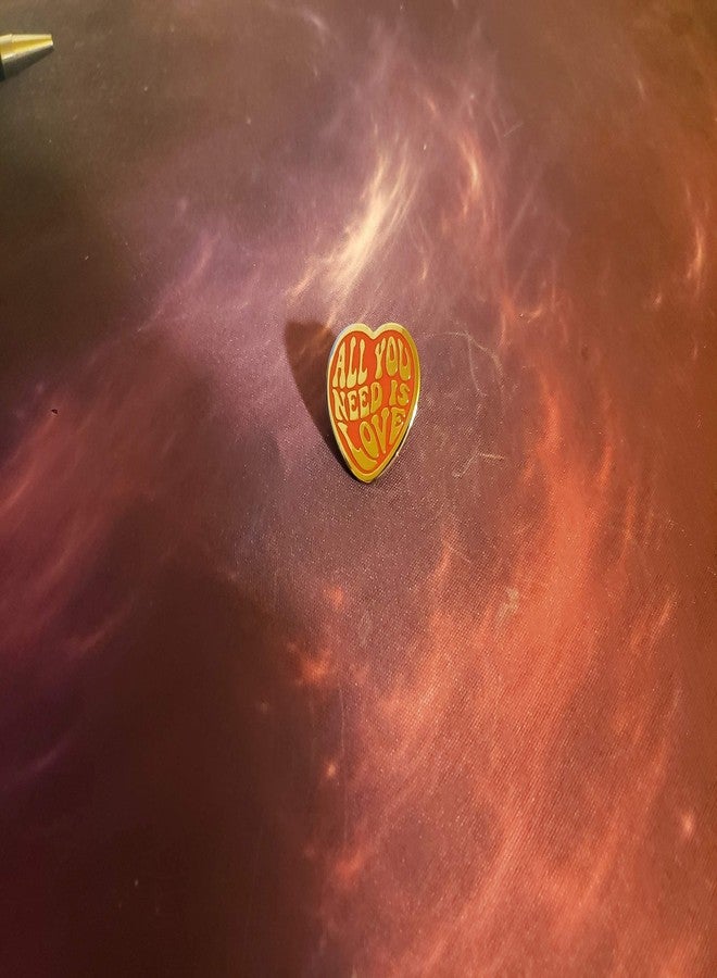 Untitled All you need is love Hard Enamel Pin Badge Gift for The Beatles lovers Man Woman Peace Hippie - Image 4